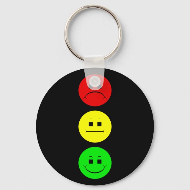 Moody Stoplight Key Ring (Front)