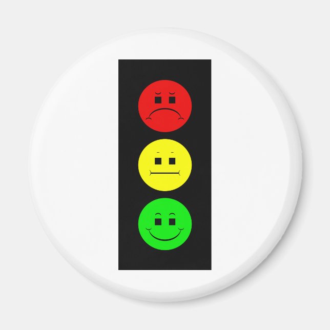 Moody Stoplight Magnet (Front)
