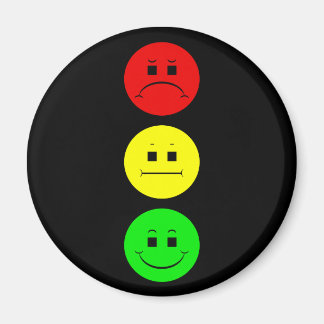 Moody Stoplight Magnet