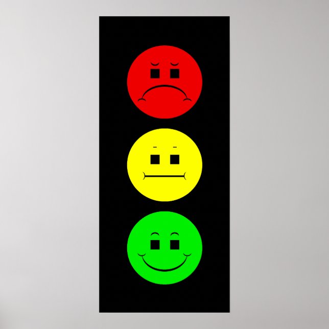Moody Stoplight Poster (Front)