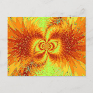 MOODY WILDFLOWER 4 POSTCARD