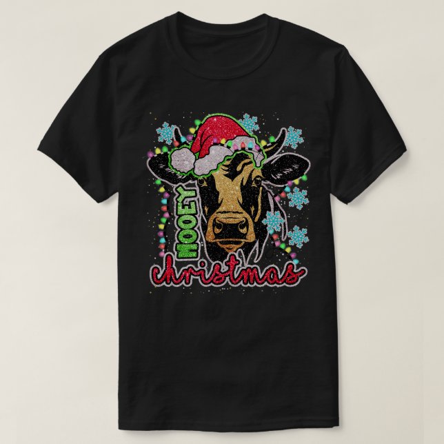 Mooey Christmas 2 T-Shirt (Design Front)