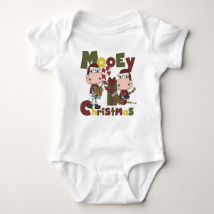 Mooey Christmas Baby Bodysuit