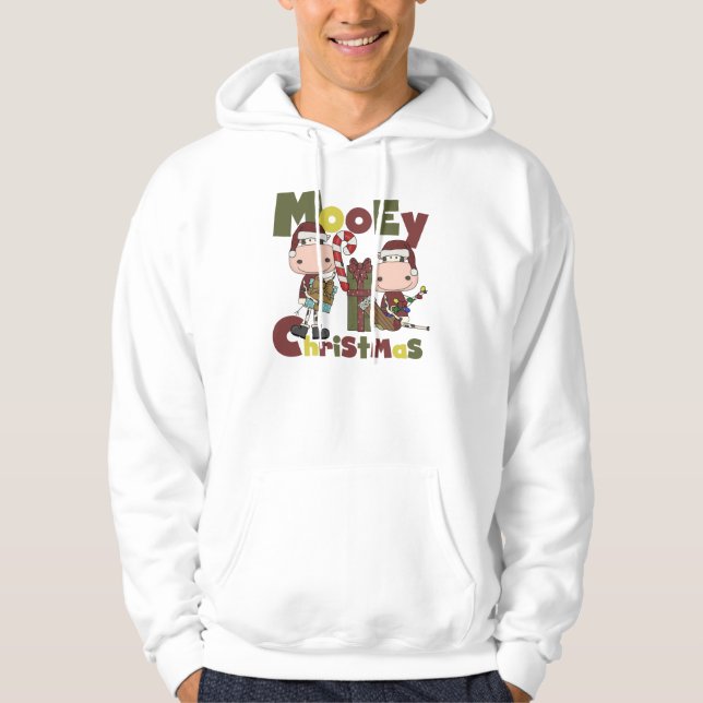 Mooey Christmas Hoodie (Front)