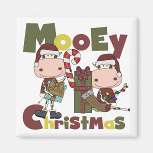 Mooey Christmas Magnet