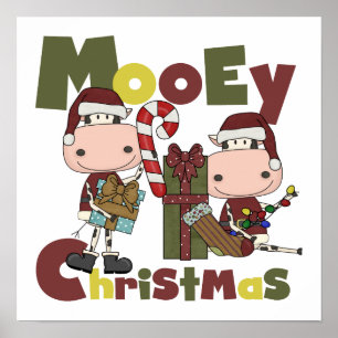 Mooey Christmas Poster