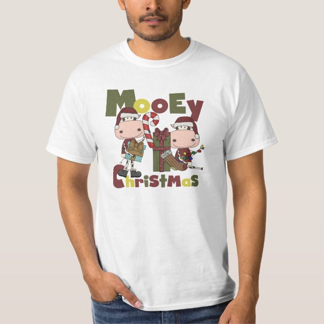 Mooey Christmas T-Shirt (Front)