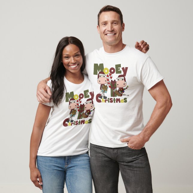 Mooey Christmas T-Shirt (Unisex)