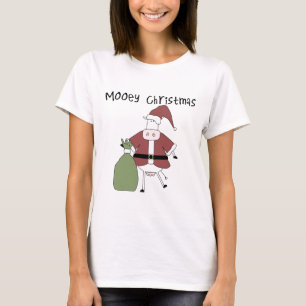 Mooey Cow  Christmas Tshirts and Gifts