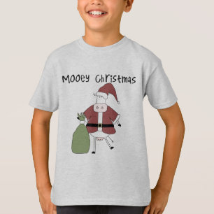 Mooey Cow Christmas Tshirts and Gifts