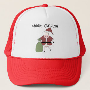 Mooey Cow  Christmas Tshirts and Gifts Trucker Hat
