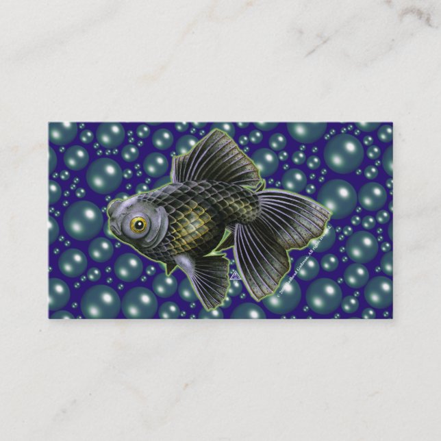 Moog The Black Moor Business Card (Front)