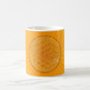 Moola Mantra / Fume Des Lives / yellow radial BG Coffee Mug
