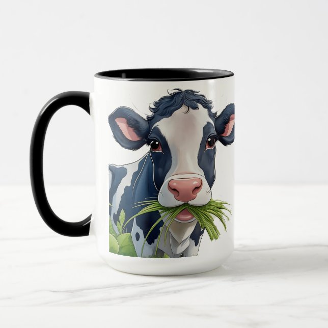 Moolicious… happy cow mug (Left)