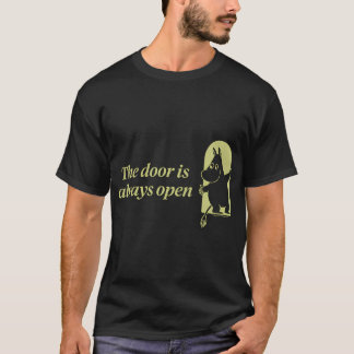 Moomin Garden Life In Moominvalley Floral Green T-Shirt