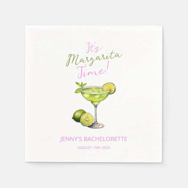 MooMoos & Margaritas Napkin (Front)