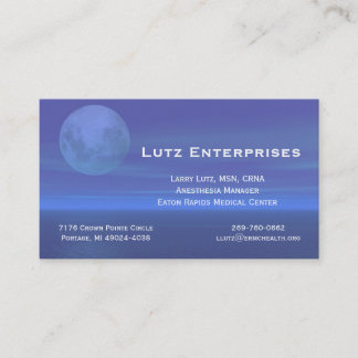 Moon 3 business card