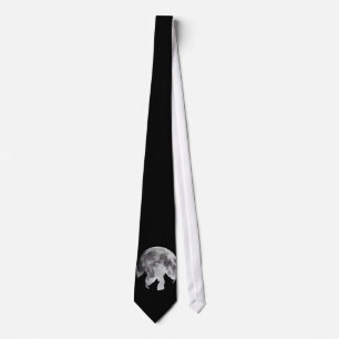 Moon 3 Wolf Tie