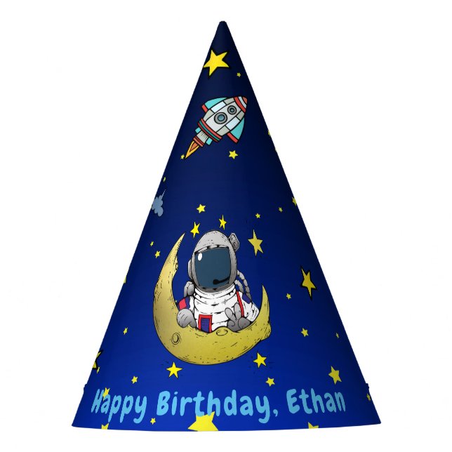 Moon Adventure Party Hat (Front)