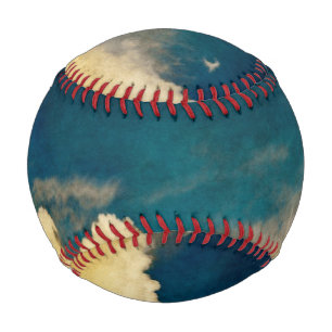 Moon And Cloudscape Baseball