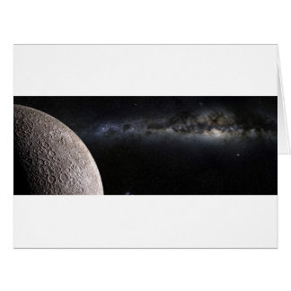 Moon and Galaxy.