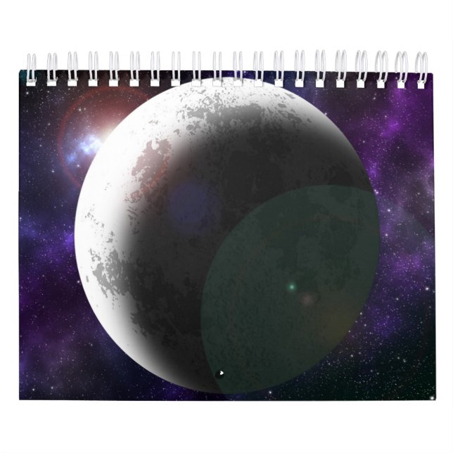 Moon and space calendar (Cover)