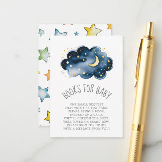 Moon and Stars Books for Baby Enclosure Card