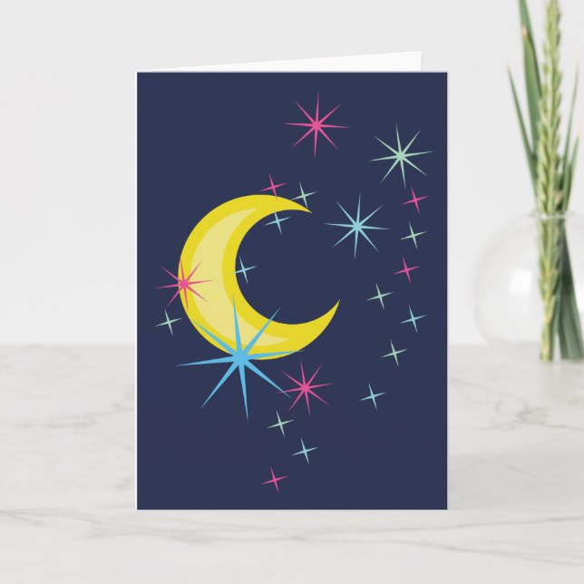 Moon and Stars Card (Front)