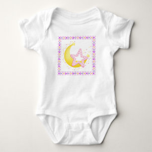 Moon and Stars For Baby Bodysuit
