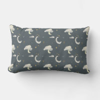 moon and stars night sky two tone