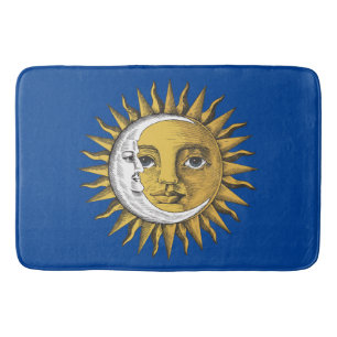 Moon and Sun Bath Mat