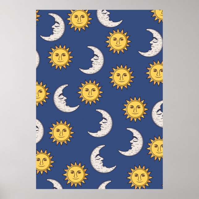 Moon and Sun Poster (Front)