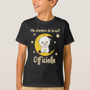 Moon Animal Sheep Official Sleep Shirt