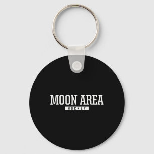 Moon Area High School Hockey Key Ring