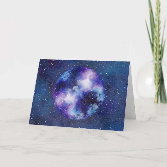 Moon Art Card (Front)