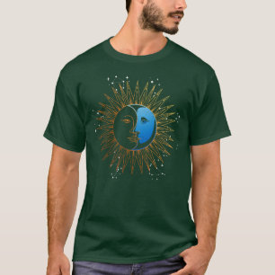 Moon Astrology Celestial Bodies Sun Astronomy T-Shirt