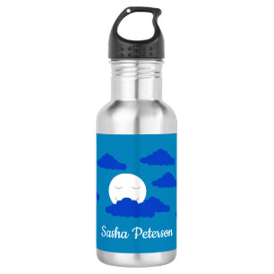 Moon at Early Dusk: 532 Ml Water Bottle