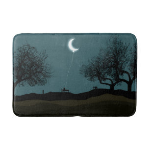 Moon Balloon Bath Mat