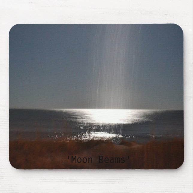 'Moon Beams' Mouse Pad (Front)