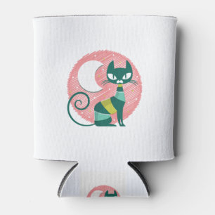 Moon Cat Can Cooler