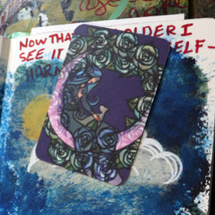 Moon Cat Goddess MoonChild Cats Card