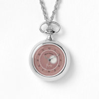 Moon Catcher Dusky Pink Cute Necklace 