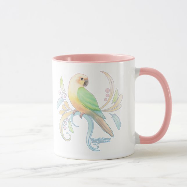 Moon Cheek Conure Mug (Right)