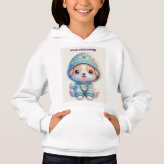 Moon Child Energy Dog Hoodie