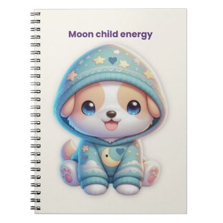 Moon Child Energy Dog Journal