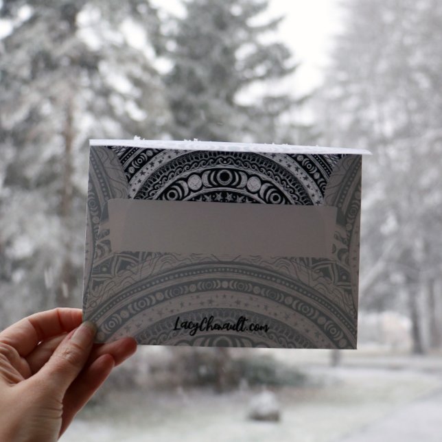 Moon Child Mandala Triple Moon Witch  Envelope (Creator Uploaded)