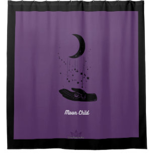 Moon Child Shower Curtain