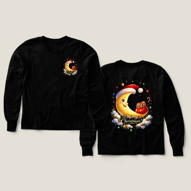 moon christmas (Design Front & Back)