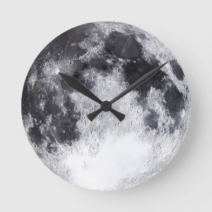 Moon Clock scenery Lunar edition.