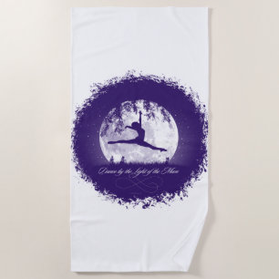 Moon Dance Beach Towel